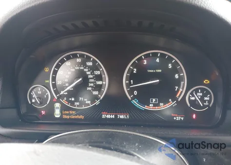 2016 BMW 535I xDrive из США, поврежденный, VIN WBA5B3C51GG252928